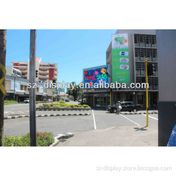 The cinema P10 full color big screen outdoor led tv